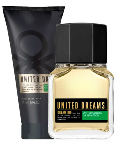 United Dreams Dream Big By Benetton For Men Gift Set