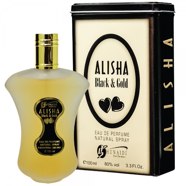 Alisha Black And Gold By Hunaidi For Unisex Eau De Parfum
